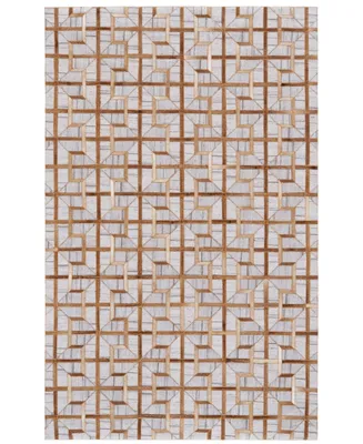 Feizy Fannin R0756 Gray 8' x 11' Area Rug