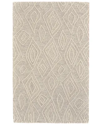 Feizy Enzo R8738 Ivory 3'6" x 5'6" Area Rug