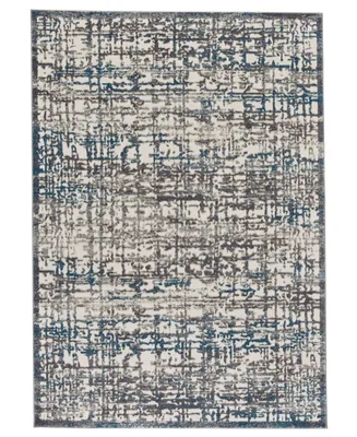 Feizy Akhari R3677 Gray 1'8" x 2'10" Area Rug