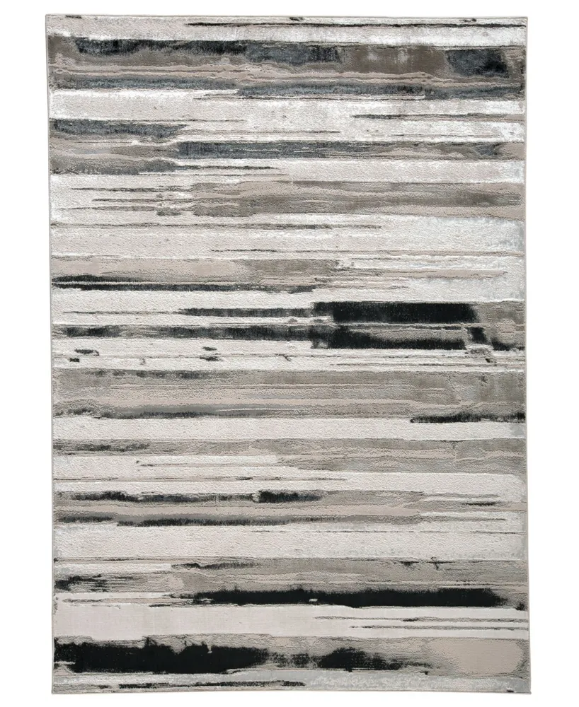 Feizy Micah R3049 Silver 1'8" x 2'10" Area Rug