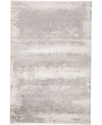 Feizy Cadiz R3888 Silver 4'10" x 7'10" Area Rug