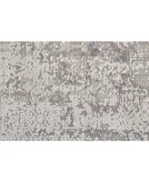 Feizy Cadiz R3892 Gray 2'2" x 3'2" Area Rug