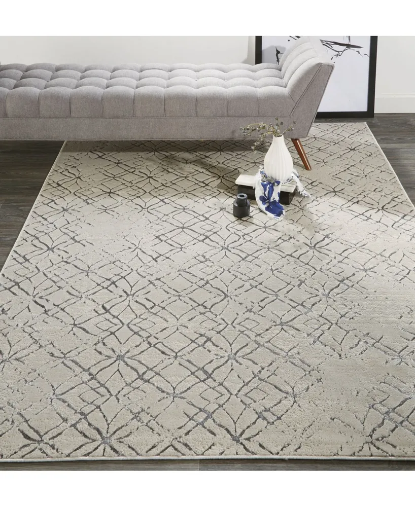 Feizy Micah R3047 Beige 5' x 8' Area Rug