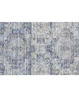 Feizy Caldwell R8804 Blue 3'6" x 5'6" Area Rug