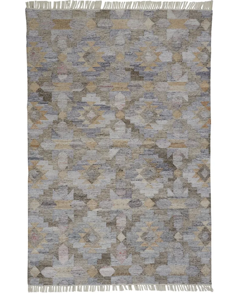 Feizy Beckett R0818 Gray 5' x 8' Area Rug