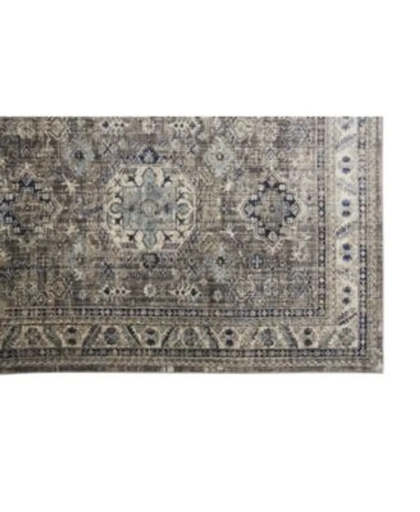 Feizy Michaela R3966 Gray Area Rug