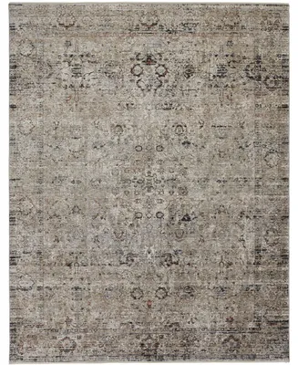 Feizy Caprio R3958 Sand 6'7" x 9'6" Area Rug