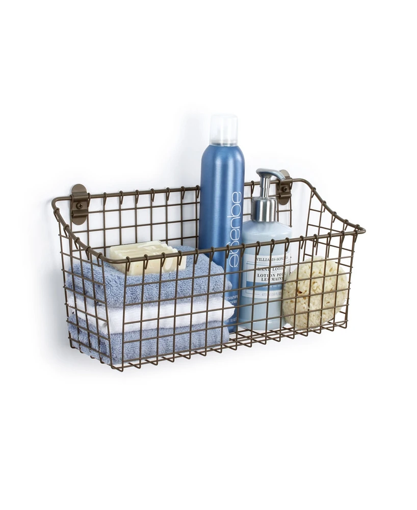Spectrum Vintage-like Living Wall Mount Basket