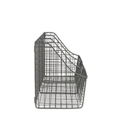 Spectrum Diversified Wall Mount Triple Storage Wire Basket