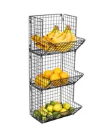 Sorbus 3 Tier Wall Mounted Storage Rack