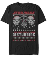 Fifth Sun Men's Star Wars Darth Vaderlack of Cheer Christmas Short Sleeve T-shirt