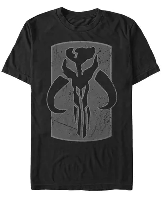 Fifth Sun Men's Star Wars Mandalorian Warriors Tusk Clan Logo Short Sleeve T-shirt