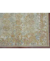 Amer Rugs Eternal Ete-16 Beige/Rust 2'7" x 7'6" Runner Rug