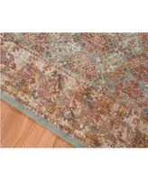 Amer Rugs Eternal Ete-15 Turquoise 5'7" x 7'6" Area Rug