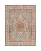 Amer Rugs Eternal Ete 3 Aqua Ivory Rug