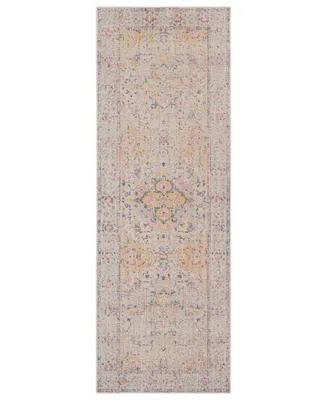 Closeout! Amer Rugs Eternal Ete-2 Ivory 2'7" x 7'6" Runner Rug