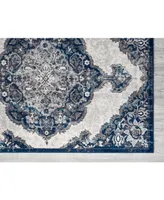 Amer Rugs Alexandria Alx- Navy 2'6" x 10'3" Runner Rug