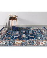 Amer Rugs Alexandria Alx-85 Navy 2' x 6' Runner Rug