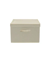 Household Essential Jumbo Fabric Storage Bins 2 Pack