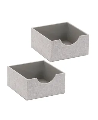Household Essential Square Organizer Tray 2 Pack