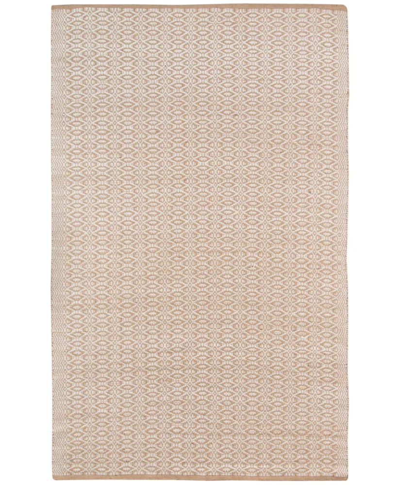 Closeout! Amer Rugs Zola Zol-7 White 5' x 8' Area Rug