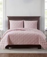 Truly Soft Everyday 3D Puff King Quilt Set