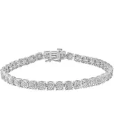 Effy Diamond Tennis Bracelet (1/4 ct. t.w.) Sterling Silver