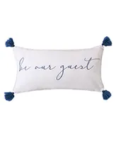 Levtex Lillian Be Our GuestDecorative Pillow, 12" x 24"