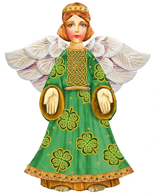 Designocracy Celtic Angel Wooden Decor