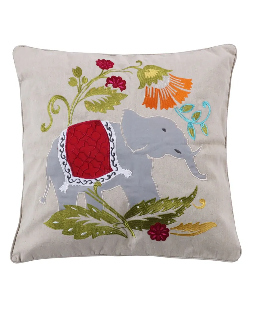 Levtex Marielle Happy TasselsDecorative Pillow, 14" x 18"