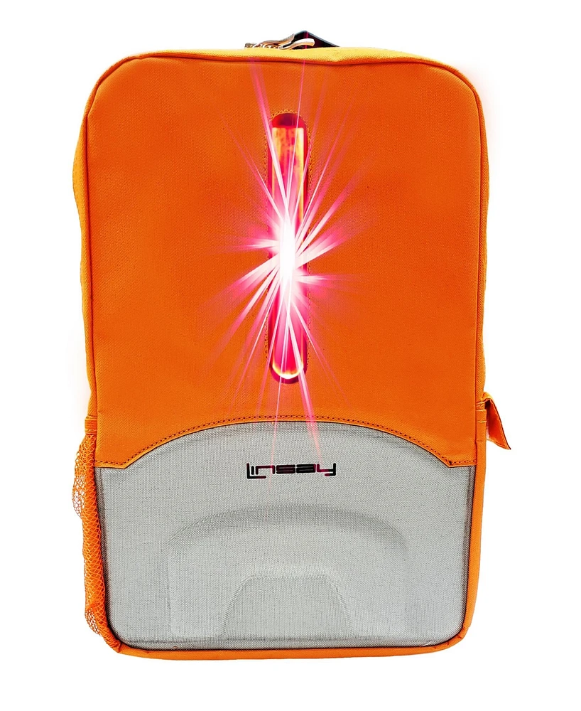 Linsay Smart Backpack Led Light Safety Function