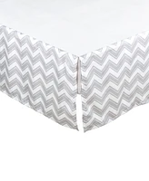 The Peanutshell Elephant Walk 3 Piece Baby Nursery Crib Bedding Set, Quilt, Fitted Crib Sheet, and Dust Ruffle