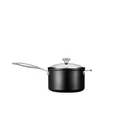 Le Creuset 4 Quart Toughened Nonstick Saucepan with Lid