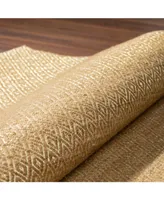 Closeout! Dalyn Zen ZE1 Gold 5' x 7'6" Area Rug