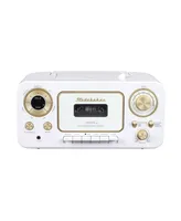 Studebaker Portable Cd Player with Am/Fm Radio and Cassette Player - White