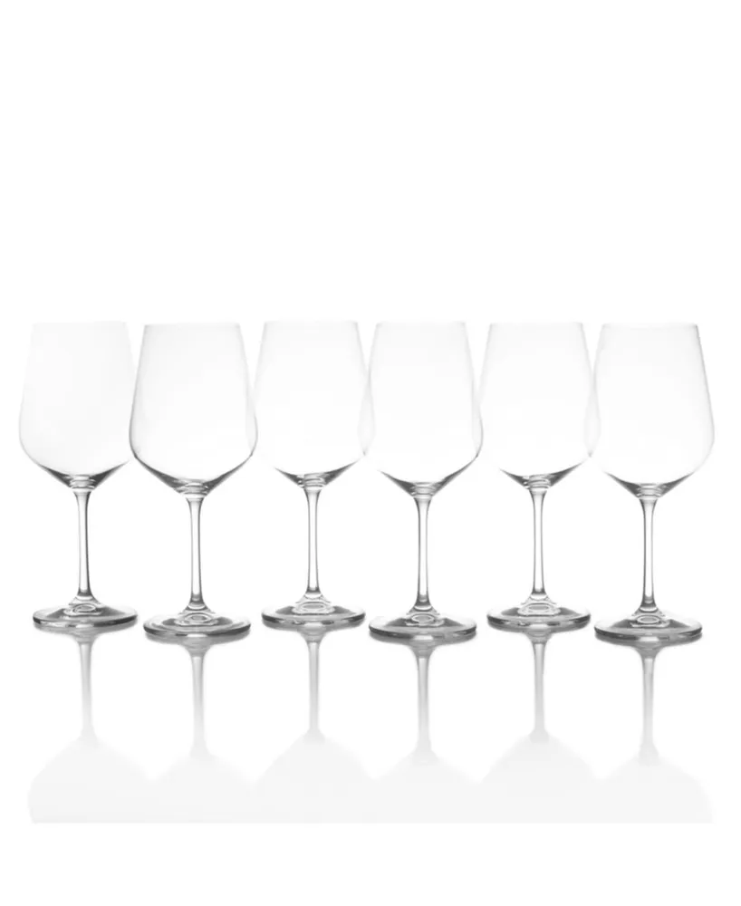 Mikasa Gianna Ombre Red Wine Glasses, Set of 4