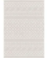 Edgewater Living Bourne Coastal Diamond Neutral Rug