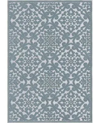 Closeout Edgewater Living Bourne Lansing Bluestone Rug