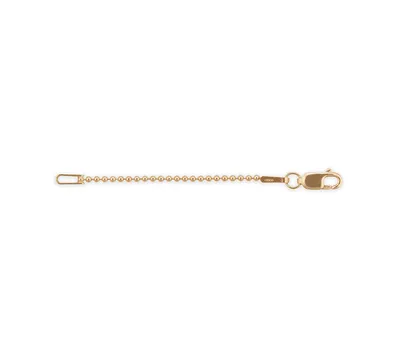 Bead Link 2" Chain Extender in Gold-Filled - Gold