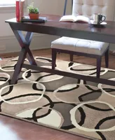 Closeout! Edgewater Living Touch Halo Multi 6'7" x 9'8" Area Rug