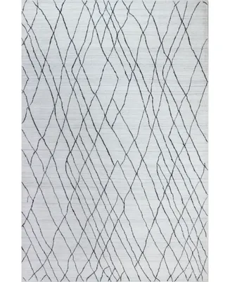 Closeout! Bb Rugs Land Lnd-06 Gray 3'6" x 5'6" Area Rug