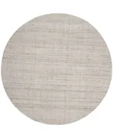 Safavieh Abstract Silver 6' x 6' Round Area Rug