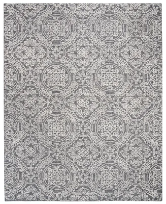 Safavieh Abstract 522 Gray and Ivory 9' x 12' Area Rug