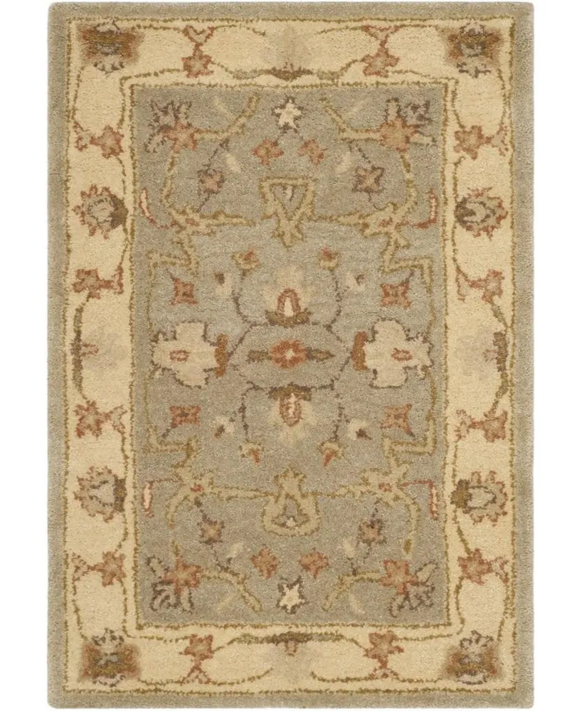 Safavieh Antiquity At62 Silver 2' x 3' Area Rug