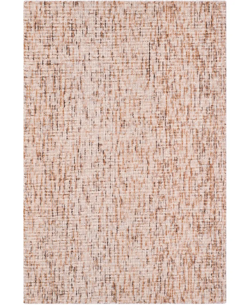 Safavieh Abstract 468 Beige and Rust 4' x 6' Area Rug