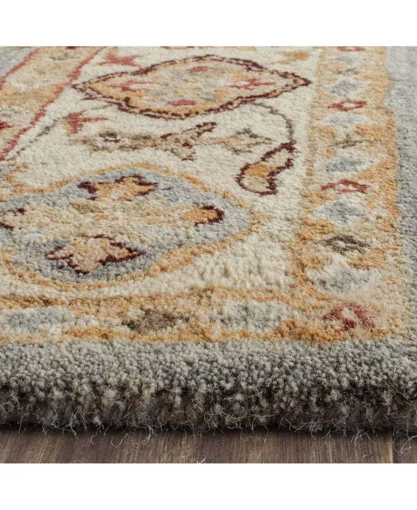 Safavieh Antiquity At847 Blue and Ivory 8'3" x 11' Area Rug