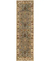 Safavieh Antiquity At847 Blue and Ivory 2'3" x 8' Runner Area Rug