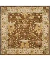 Safavieh Antiquity At840 Brown 6' x 6' Square Area Rug