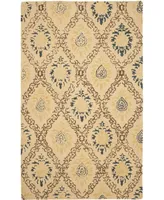 Safavieh Antiquity At460 Gold and Multi 5' x 8' Area Rug