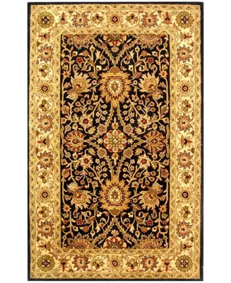 Safavieh Antiquity At249 Black 6' x 9' Area Rug